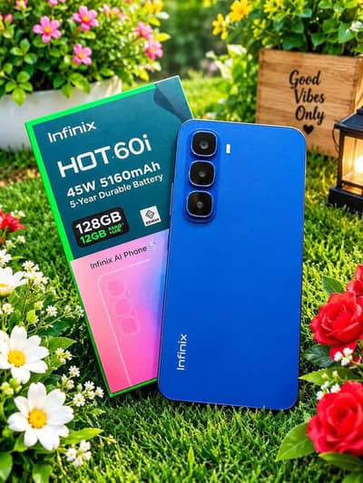 خوشخبری Hot 60i ram6+6gb Rom128gb