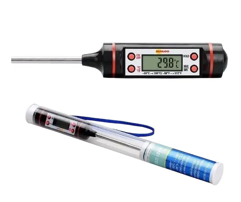 Digital Kitchen Heat Gauge Thermometer For Oven Baked Barbeque — photo 11