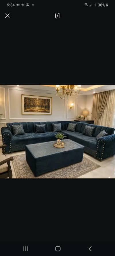 SOFA L SHAPE 7 SEATER BRAND NEW 10 YEAR MOLTY WARRENTY