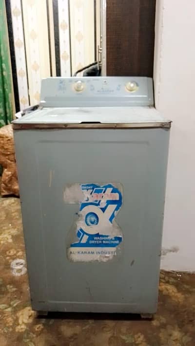 Perfect working Al karam Washing machine and dryer for Sale
