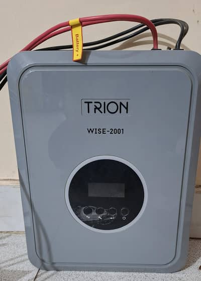 Trion Wise-2001 Solar MPPT Inverter (2000VA/1800W) - 10/10 Condition