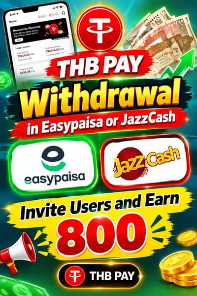 Online Work ThB pay