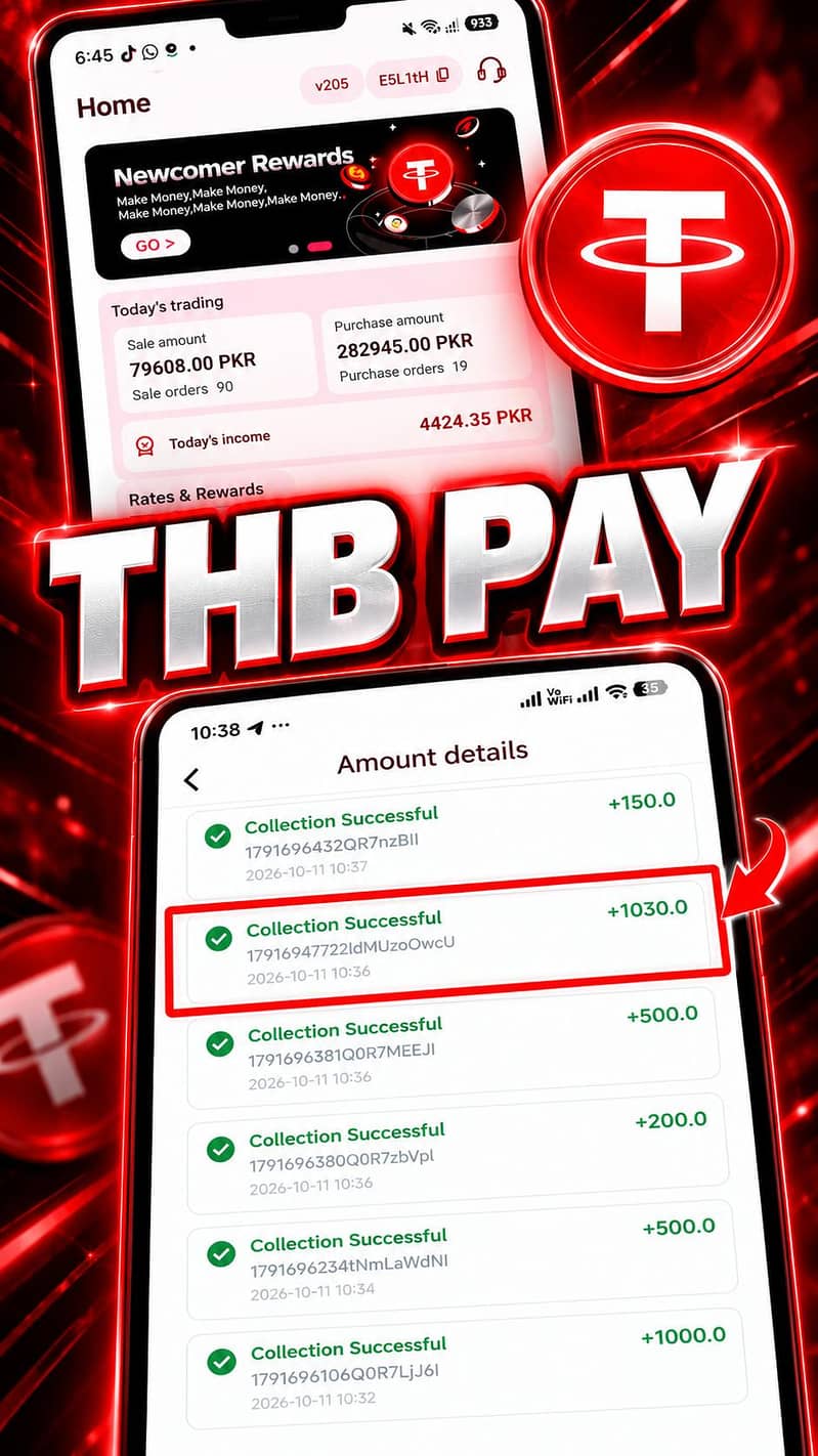 Online Work ThB pay 2