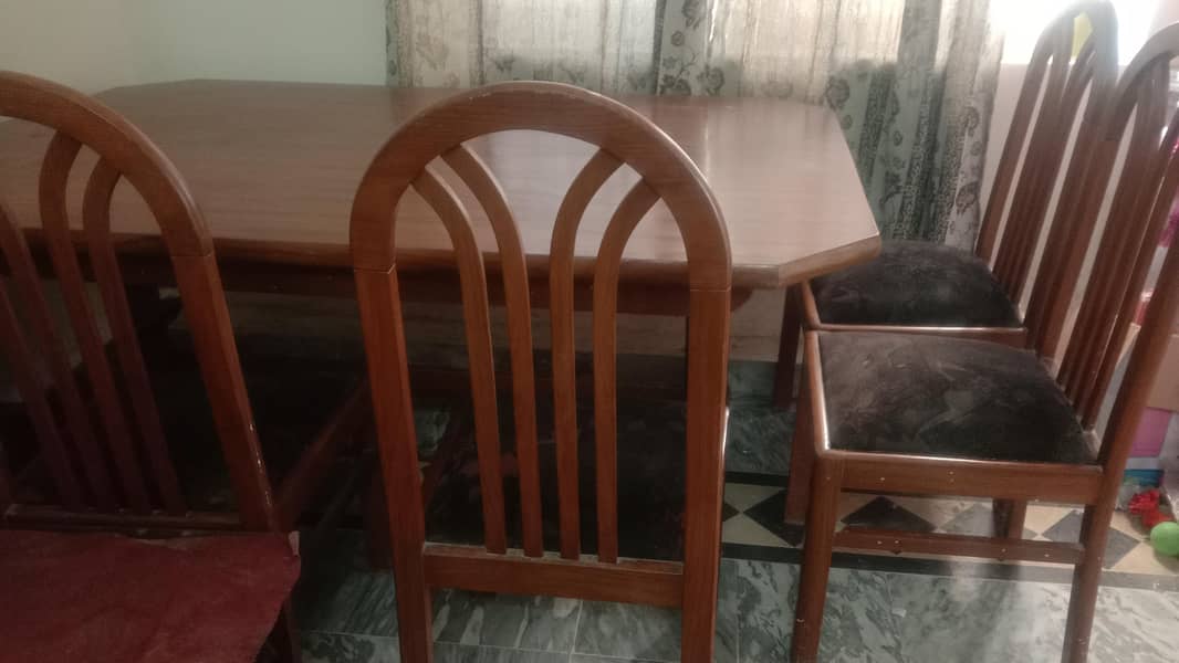 dining table with 6 chairs 2