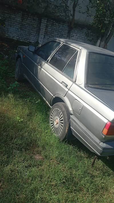 Nissan sunny B12 1989 model lahore number smart card ha