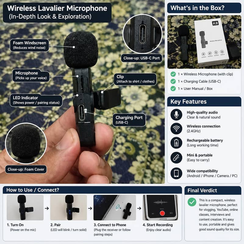 phone mic 6