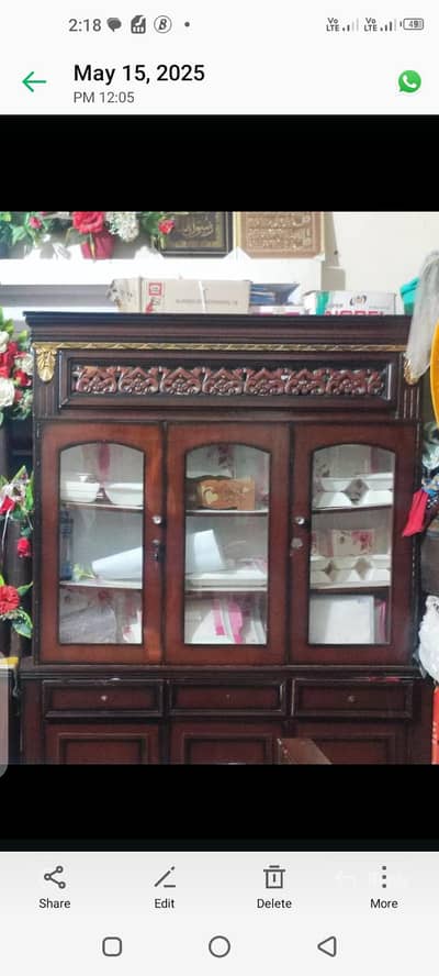 good condition showcase for sale