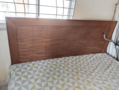 Double Bed with Mattress slightly used