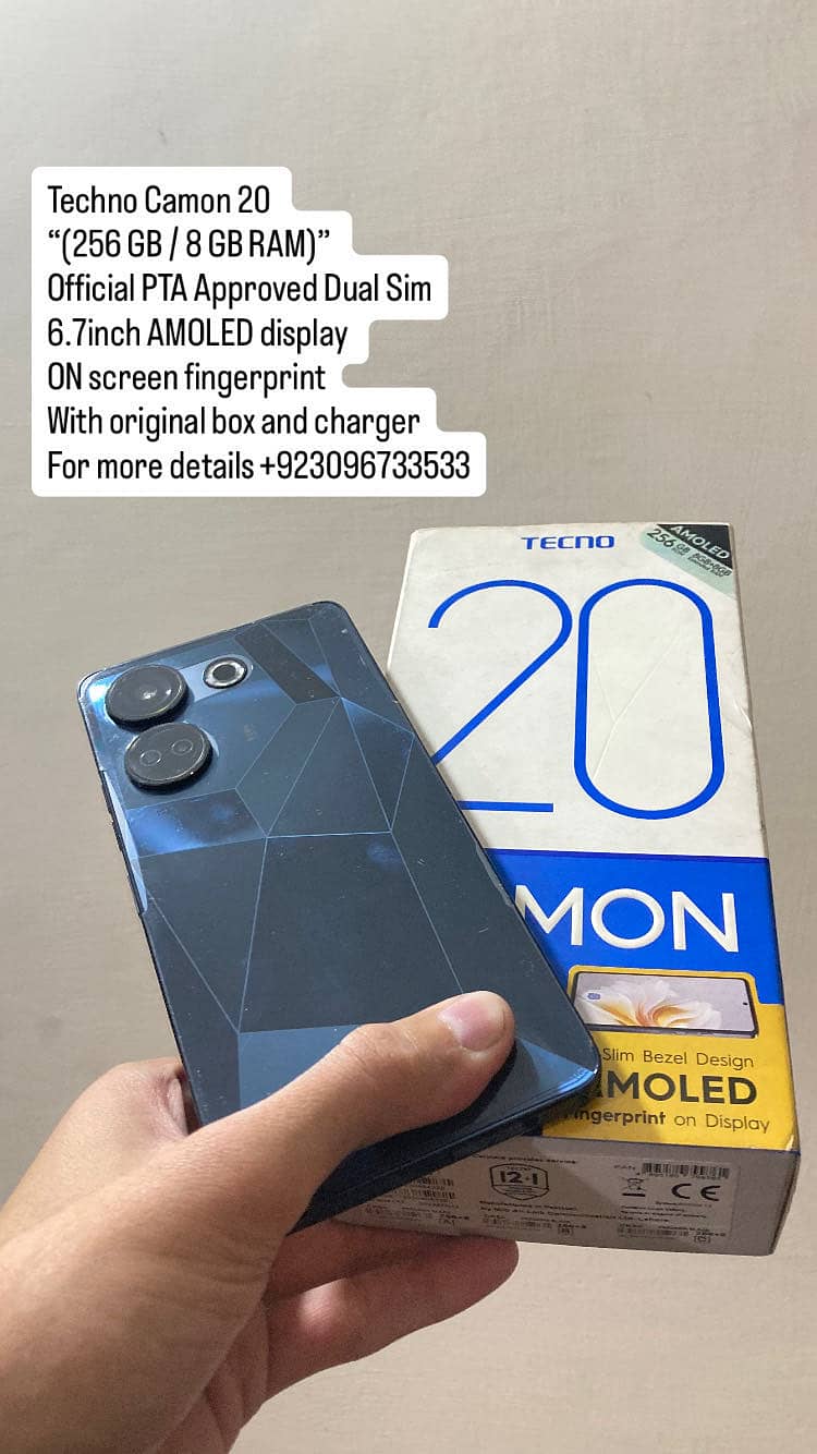 Tecno CAMON 20 0