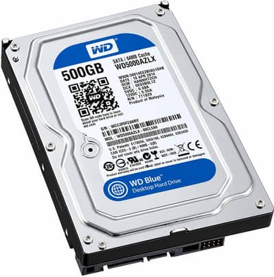 WD Blue 500GB Desktop Hard Drive – SATA HDD