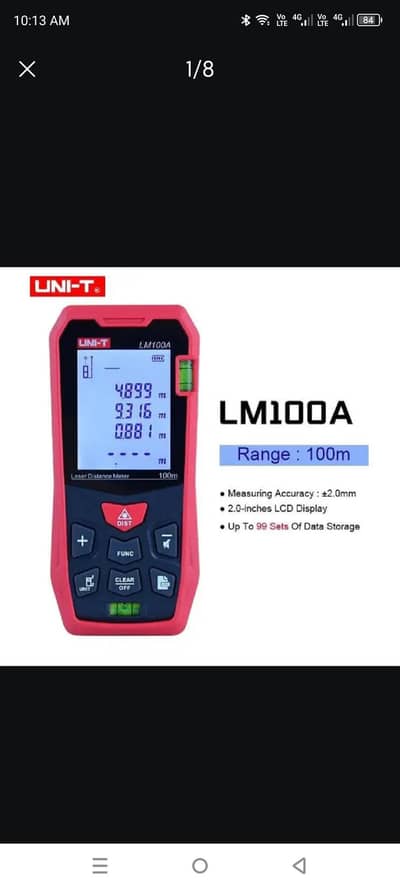 DIY Infrared Laser  Distance Range finder sports Digital Laser