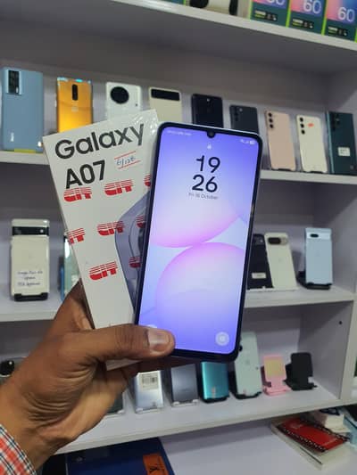 Samsung Galaxy A07 6Gb 128Gb ( 6 Months warranty) with box and cable