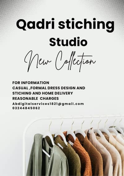 Fashion dress design and stiching
