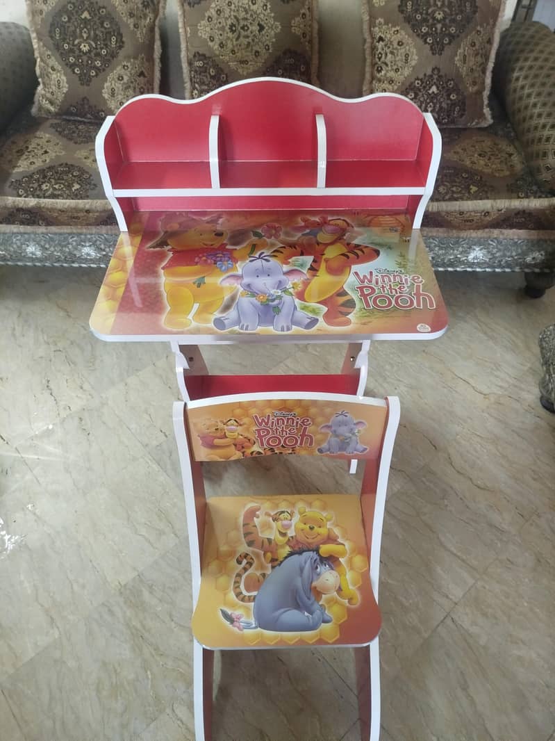 kid study Table with chair 0