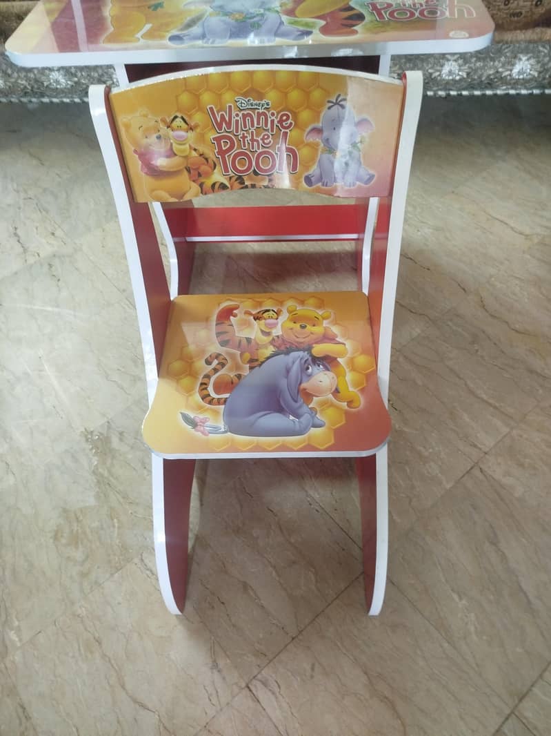 kid study Table with chair 3
