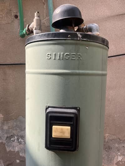25 Gallon gas geyser