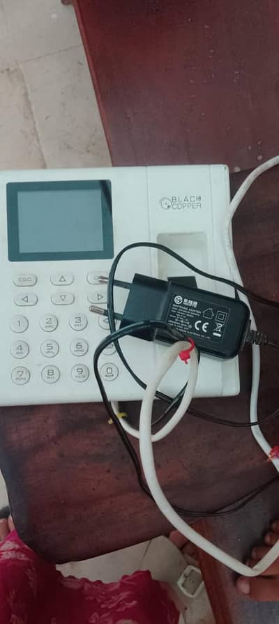 thumb attendence machine. . . . used for just 25 dayss
