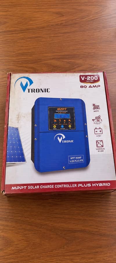 VTRONIC V-200 Hybrid 80A MPPT Solar Controller