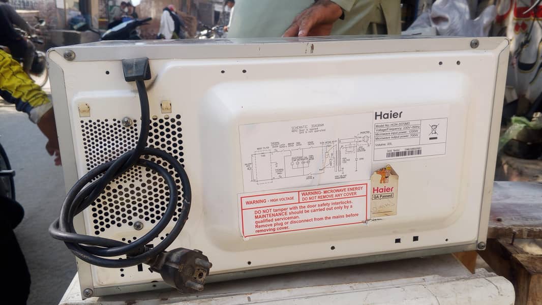Haier microwave 1