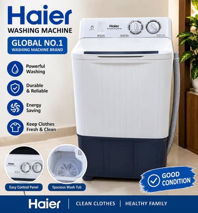 Haier washing machine excellent condition