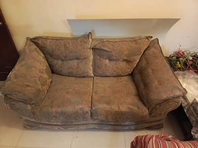 2 seater + single seater sofa set