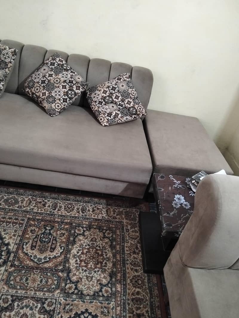 L shape sofa 1