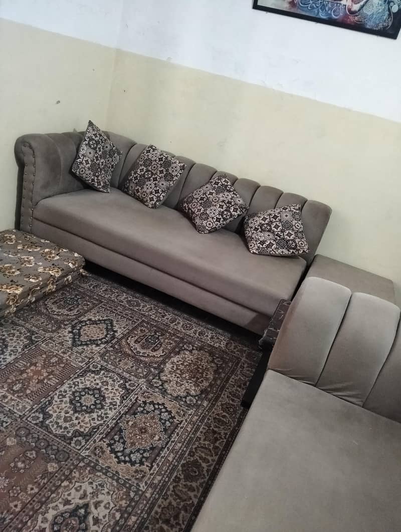 L shape sofa 2
