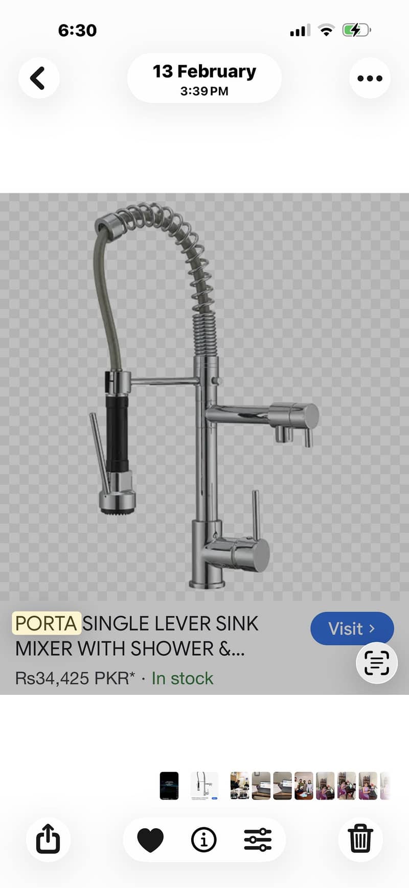 Porta kitchen Tap 1