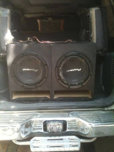 PIONEER WOFFER KENWOOD SPEAKER 4 CHENNEL AMPLIFIRE ORIGNAL BRANDED