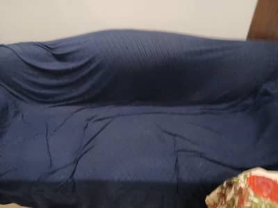 5 seater sofa with three tables