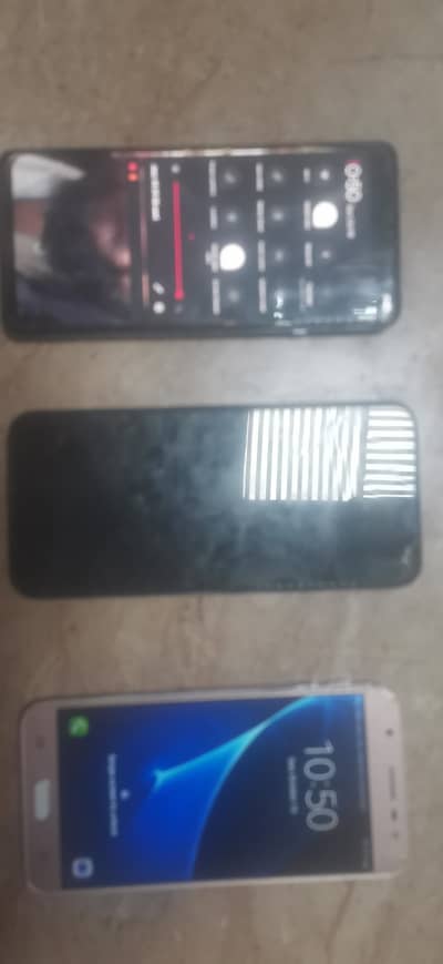 One Plus 7T.  itel vision1pro.    Samsung j7