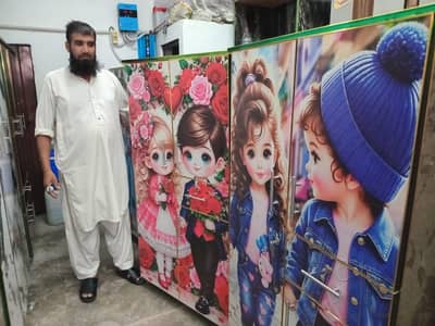 kids Wardrobes/carton almari/baby wardrobe/baby almari/2 doors/