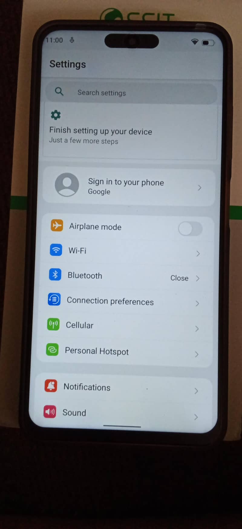 Note 70pro 5G  CCIT 4