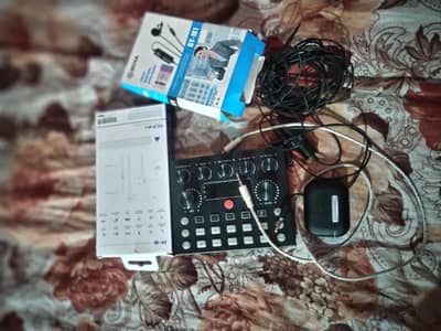 sound card plus boya mic r9 android setting