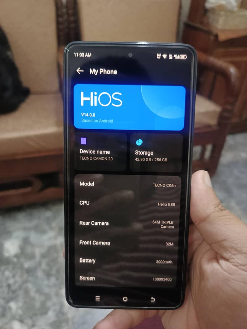 Tecno CAMON 20 7