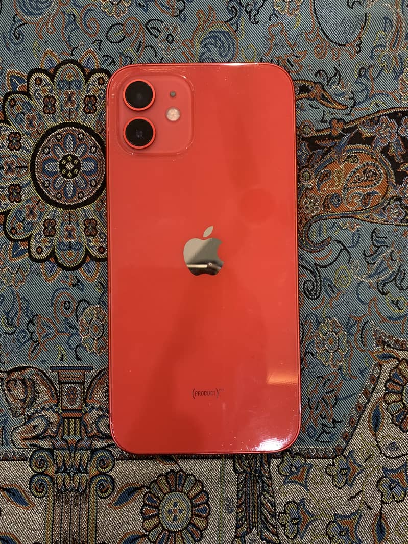 Apple iPhone 12(red Jv) 1