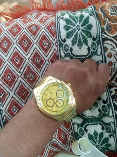 Ghar More Shop  Men's stylish watch 2100