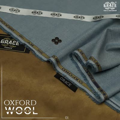 Grace Oxford Wool Fabric – Classic Winter Wear