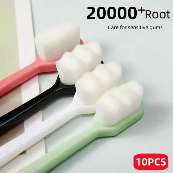 T  nano Toothbrush Super Soft Nano Bristle Tooth Brush
