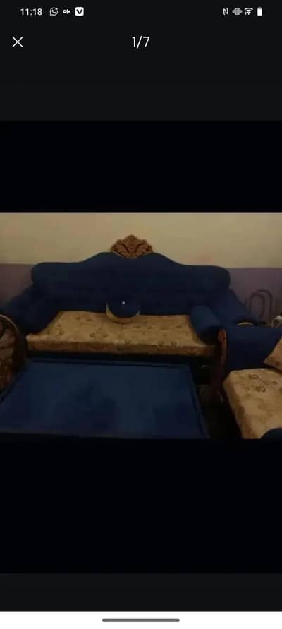 5 Seater Luxury Sofa Set For Sale