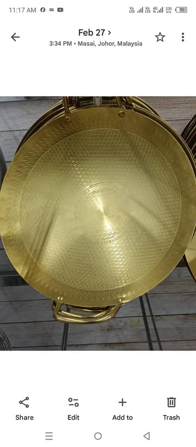 petal karahi 700gram safi