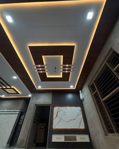 Fancy Ceiling - panel ceiling - pop ceiling - pvc panels