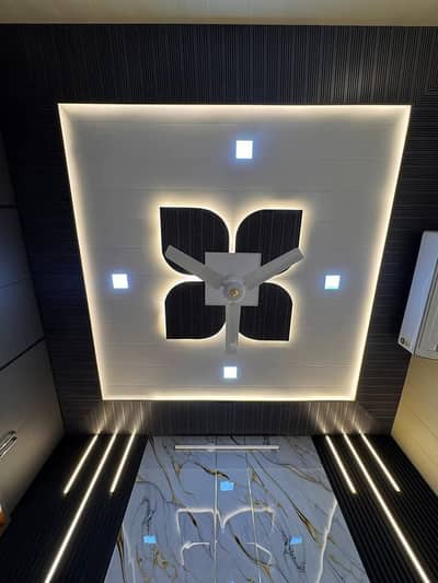 Fancy Ceiling - panel ceiling - pop ceiling - pvc panels