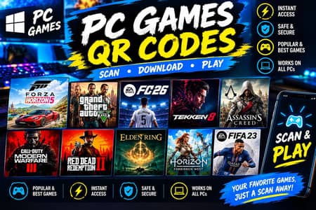 PC Games QR Code