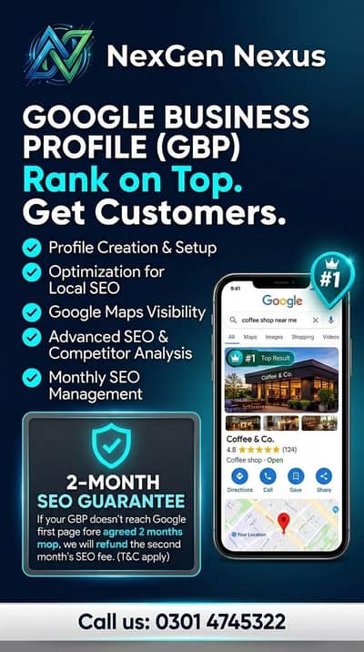 GMB manager | SEO | reviews sales | digital marketing