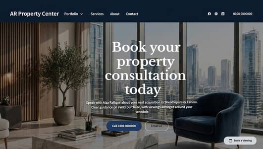 Main Property Website Banati Hun - Luxury City Buildings Video Office