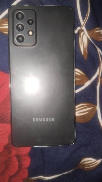 Samsung a72 8Ram 128 Rom dabba charger Sath hai