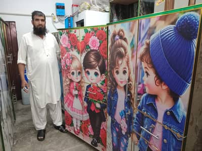 kids Wardrobes/carton almari/baby wardrobe/baby almari/2 doors