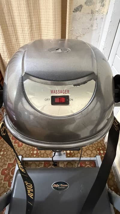 Motorized Treadmill with Built-in Massager – Home Gym