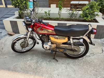 Honda cg 125 S model l 2020 self start.